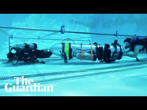 Elon Musk posts footage of 'mini-sub' made to assist Thai cave rescue - Elon Musk posts footage of 'mini-sub' made to assist Thai cave rescue