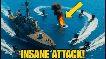 250 Somali Pirates Attack The U.S. Navy Ship — What Happened Next Is Crazy