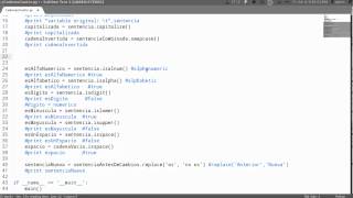 Programando con Python: 8.- Manejo de cadenas 4/4 (más funciones básicas)