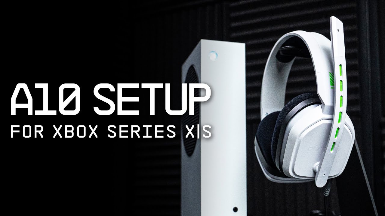 Astro A10 Headset Xbox Series X S Setup Youtube