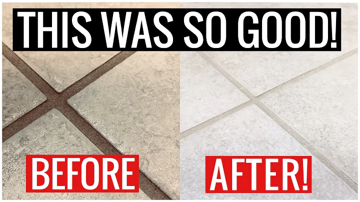 AMAZING GROUT CLEANER for Kitchen, Bathroom Floors...