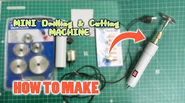 How To Make Powerful Drill Machine From PVC Pipe At Home