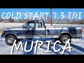 Ford FACTORY 6.9 7.3 IDI COLD START INSTRUCTIONS