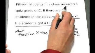 Essential Mathematics, Chapter 4: Word Problem Involving a Fraction of Something #3