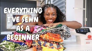 Everything I Sewed in Lagos Fashion School (part 1)