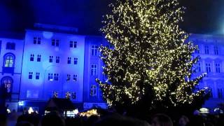 Olomouc: Slavnostní rozsvícení vánočního stromu 2011