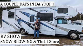 RV Show ~ FINALLY Some Snow & Thrift Store Trip (Check Out a Couple Days in Michigan's U.P.) by Wander Dano 603 views 2 months ago 39 minutes