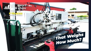 How do you move a CNC machine?!