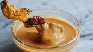 Chicken Satay with Peanut Sauce