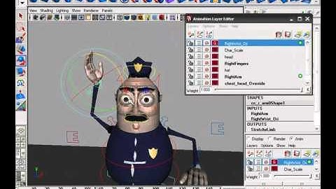 Animation Layers in Maya Autodesk Maya. Part 11. Autodesk Maya