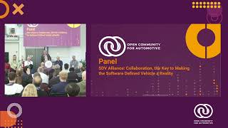 SDV Alliance  Collaboration, the Key to Making the Software Defined Vehicle a Reality - OCX 2024