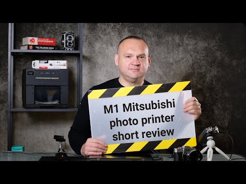 M1 Mitsubishi photo printer short review // M1 Foto printer Mitsubishi kratka recenzija /Subtitle