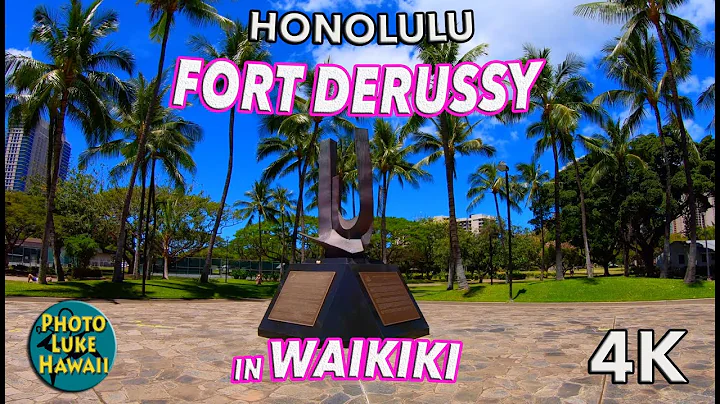 Fort DeRussy in Waikiki Oahu Hawaii Ainahau Park