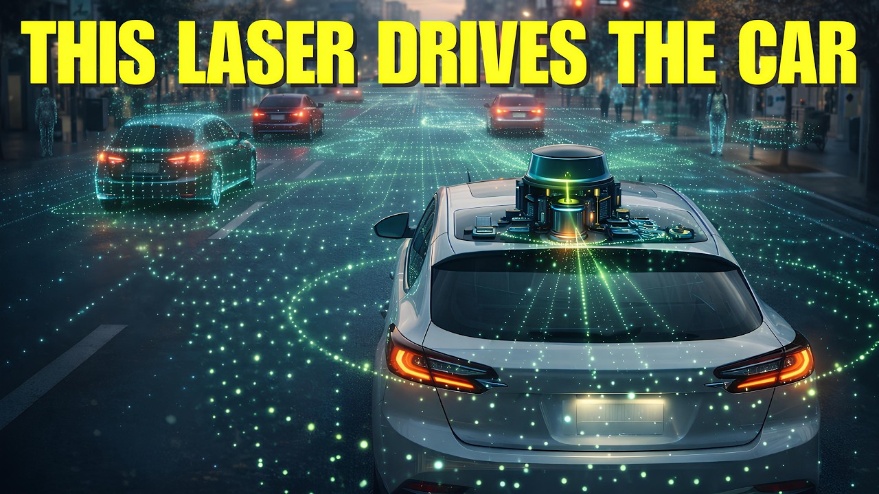 The Laser That Makes Self-Driving Cars Possible 🔦🚘