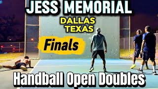 Carlos & Malik VS Joe & Andy | Jess Memorial Handball Open Doubles FINALS