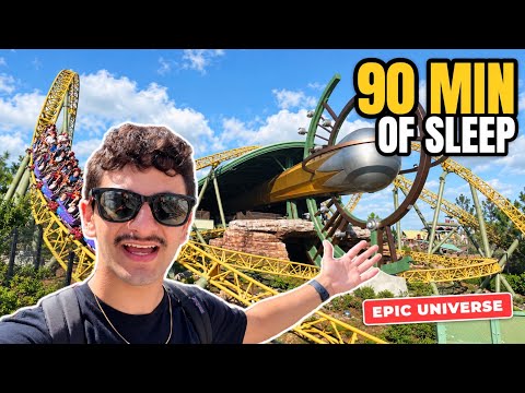 WE LANDED AT 6AM & WENT STRAIGHT TO EPIC UNIVERSE!