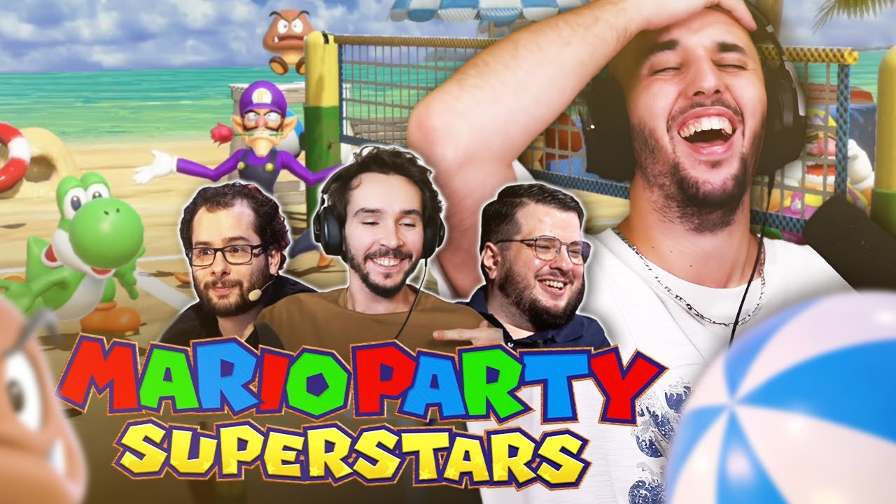 LES MEILLEURS MINI JEUX DE MARIO PARTY avec Xari, Domingo & Lowan