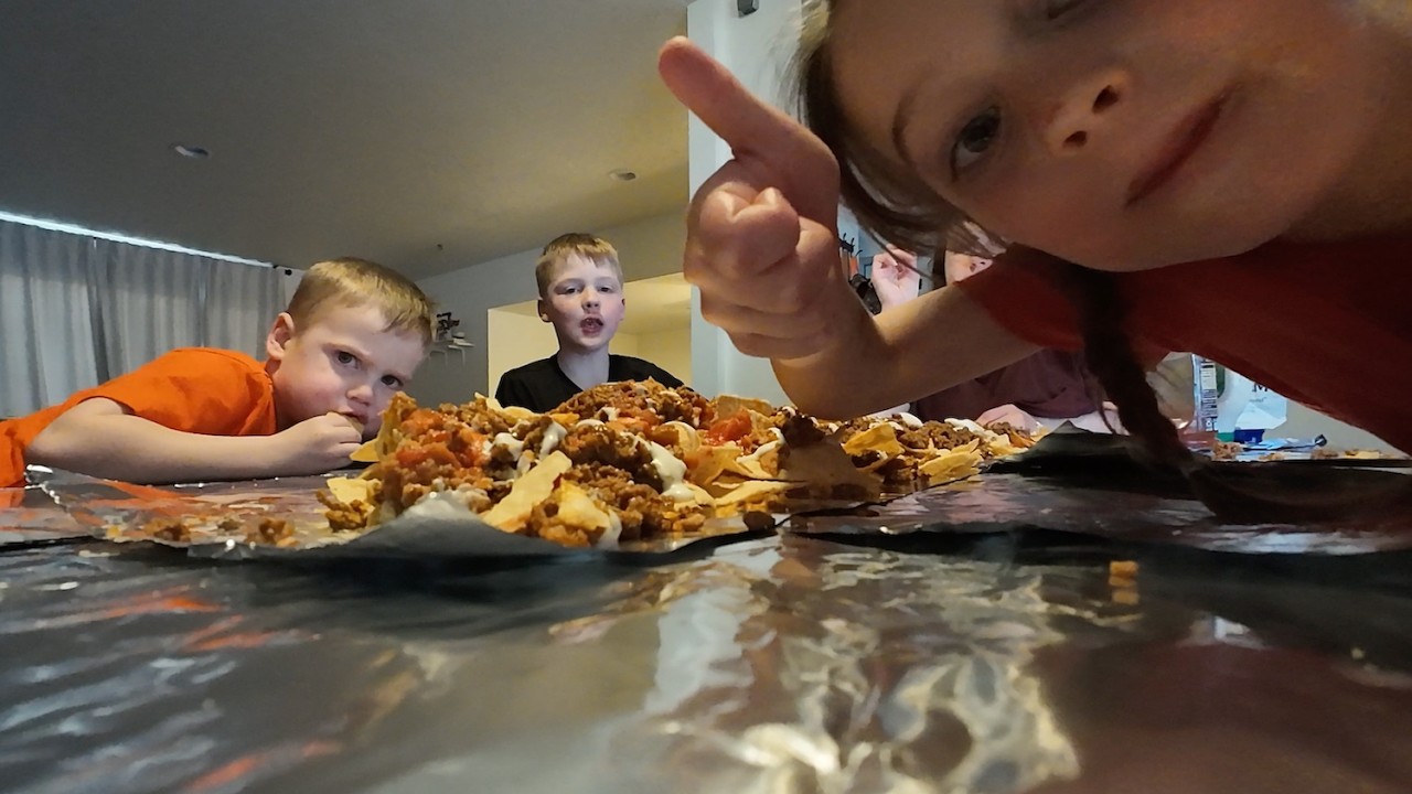 I Made Table Nachos