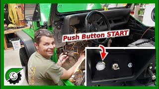 I added Push Start Ignition to my Jeep YJ! by JeepSolid 7,722 views 8 months ago 7 minutes, 38 seconds