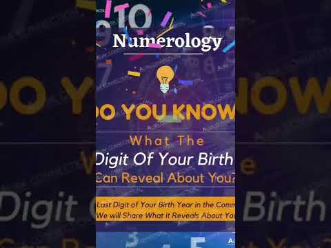 What does 1st Digit of Your Birth Year Can Reveal About You?