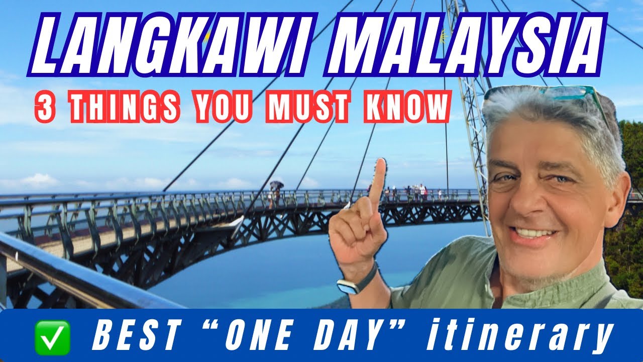 ABSOLUTELY best one day LANGKAWI 🏝️ itinerary!  Need to know travel tips from cruise port🚢