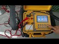 100A Contact Resistance tester / Loop Resistance tester   Like! Subscription! Comment!