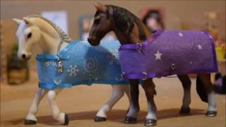 NEW Schleich Horse Blankets in my Tack Shop