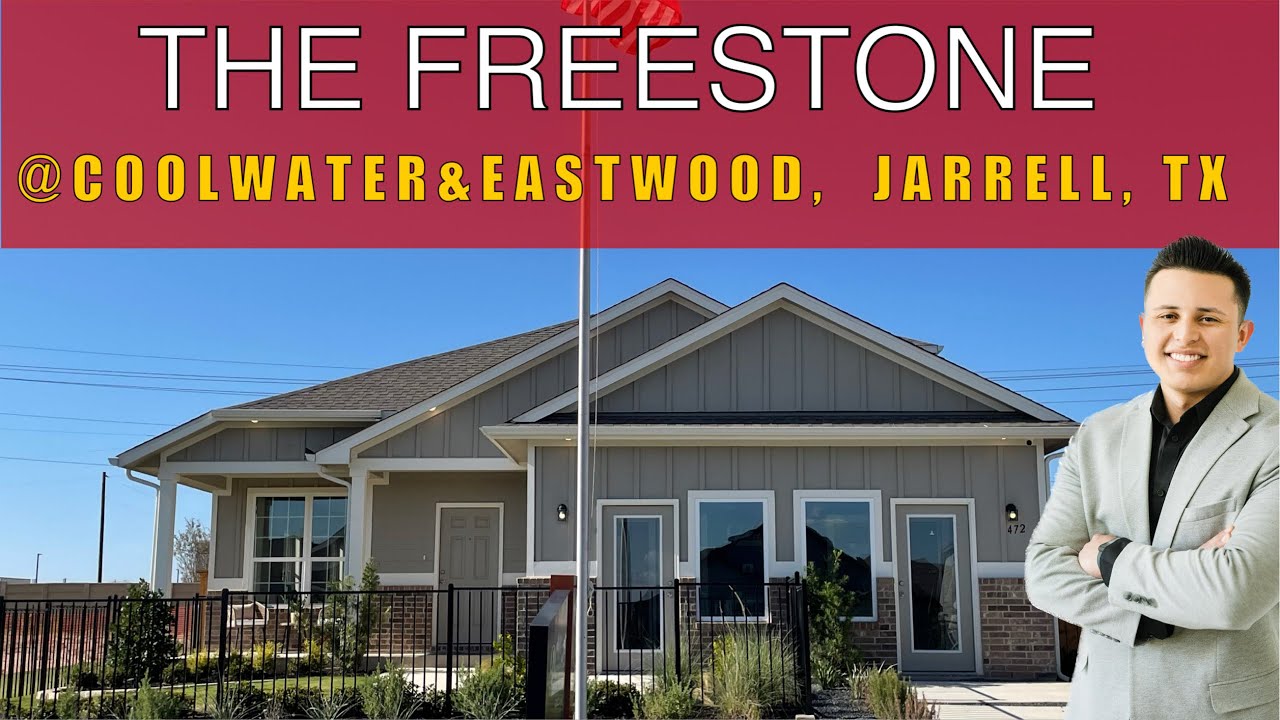 THE FREESTONE PLAN PACESETTER COOLWATER & EASTWOOD JARRELL,TX 2