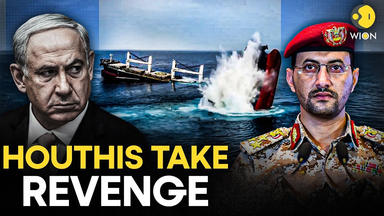 Houthis Take Revenge! Missile Fired by Yemen Houthis at Israeli Tanker | Israel-Houthis War LIVE