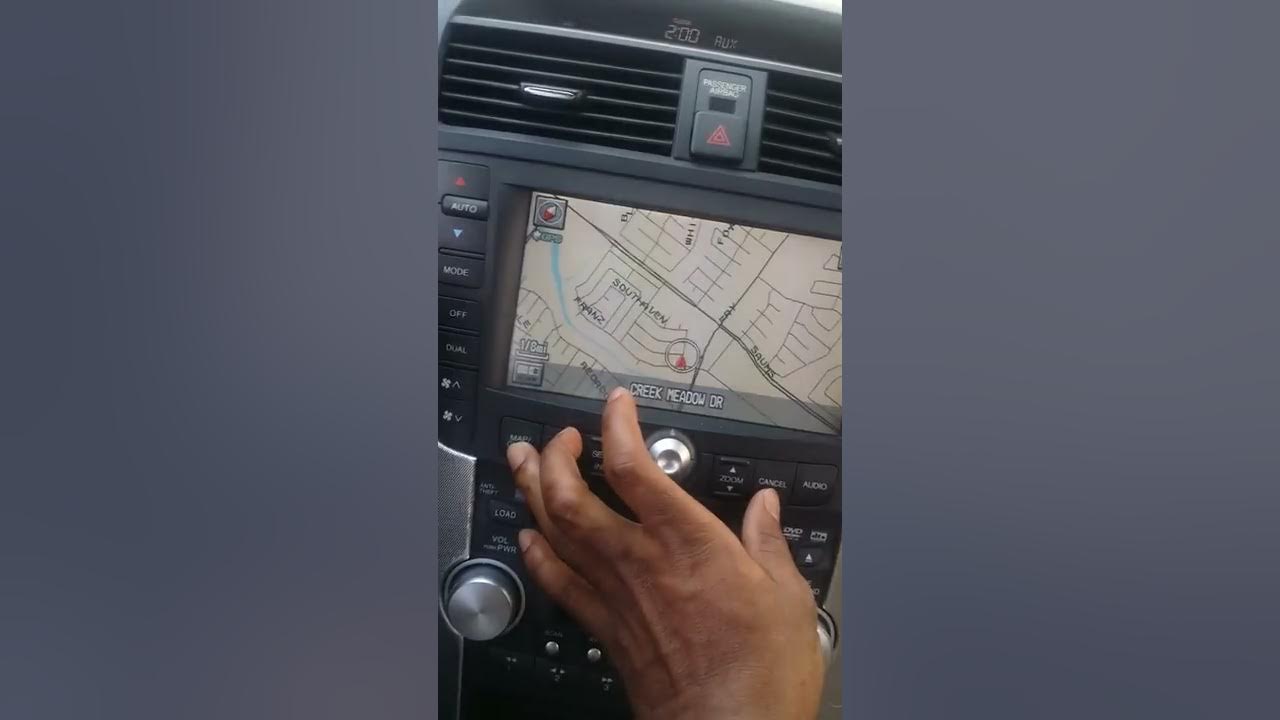 How to fix Acura TL navigation problem - YouTube