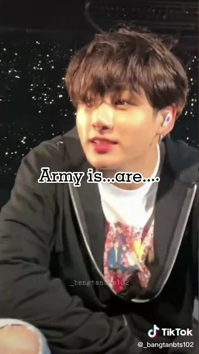 BTS Saying ARMY’S I Love U 💜