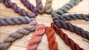 Unbagging and Spinning 12 Questionable blends from World of Wool - Relaxing Video