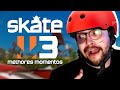 Melhores momentos skate 3  compilado de quedas jf