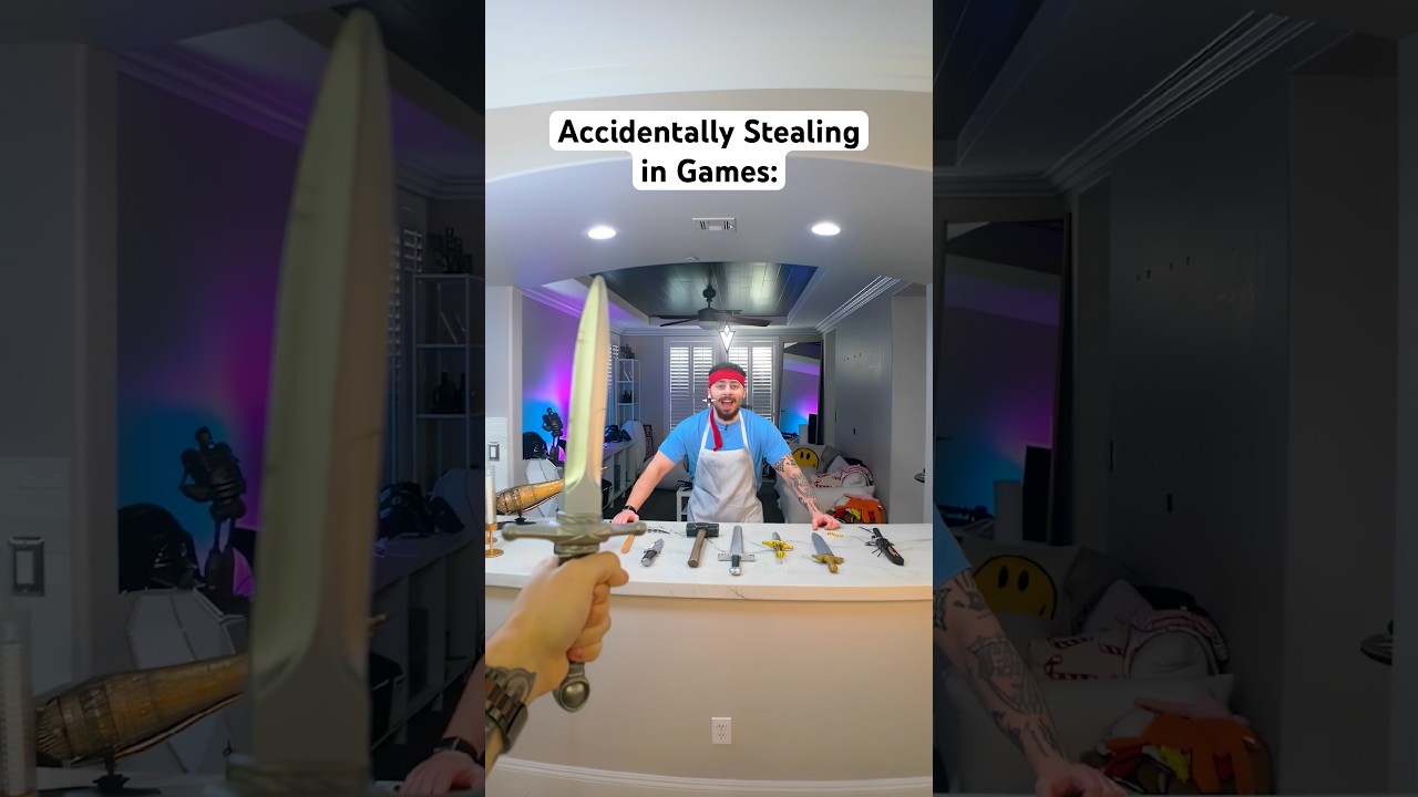 Accidentally Stealing in Games…