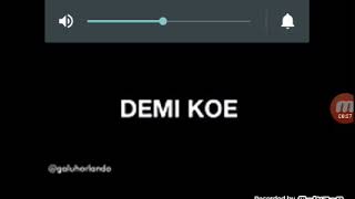 lagu demi koe versi bonek