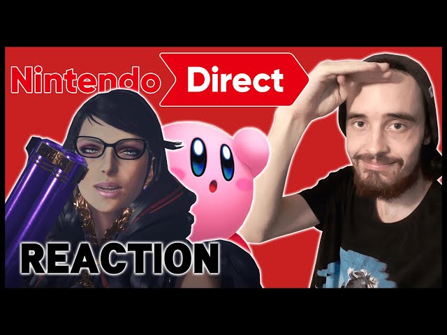 KIRBY, MARIO, BAYO, HYPE! - Nintendo Direct Reaction - 23/09/2021