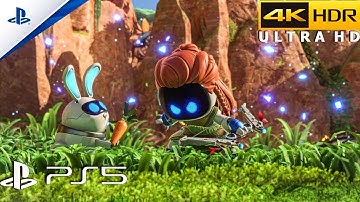Astro Bot (PS5) 4K 60FPS HDR Gameplay | Aloy (Horizon Zero Dawn)