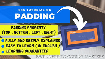 Padding Property - CSS Tutorial #6 - Fully Explained and Easy to learn - BCM.🔥🔥🔥