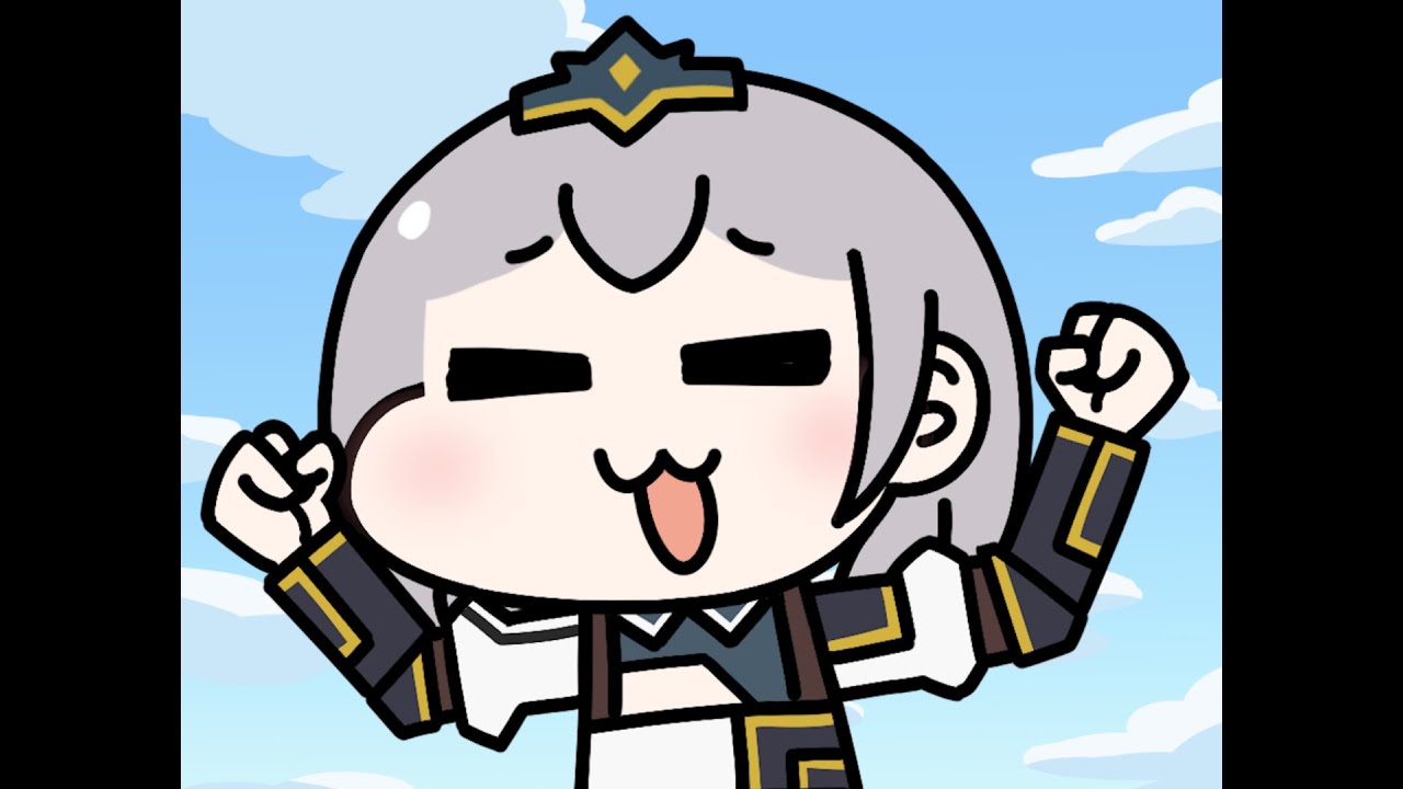 わー！スーパーまずった太郎だ!! #Shorts【白銀ノエル/ホロライブ/手描き/切り抜き】