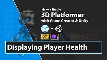 Unity Game Creator Tutorial - UI and Player Health Set up - 24 - Make a 3D Platformer