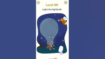 DOP : Delete One Part - Level 153 light the lightbulb #shorts #dop2 #deleteonepart #viral #dop