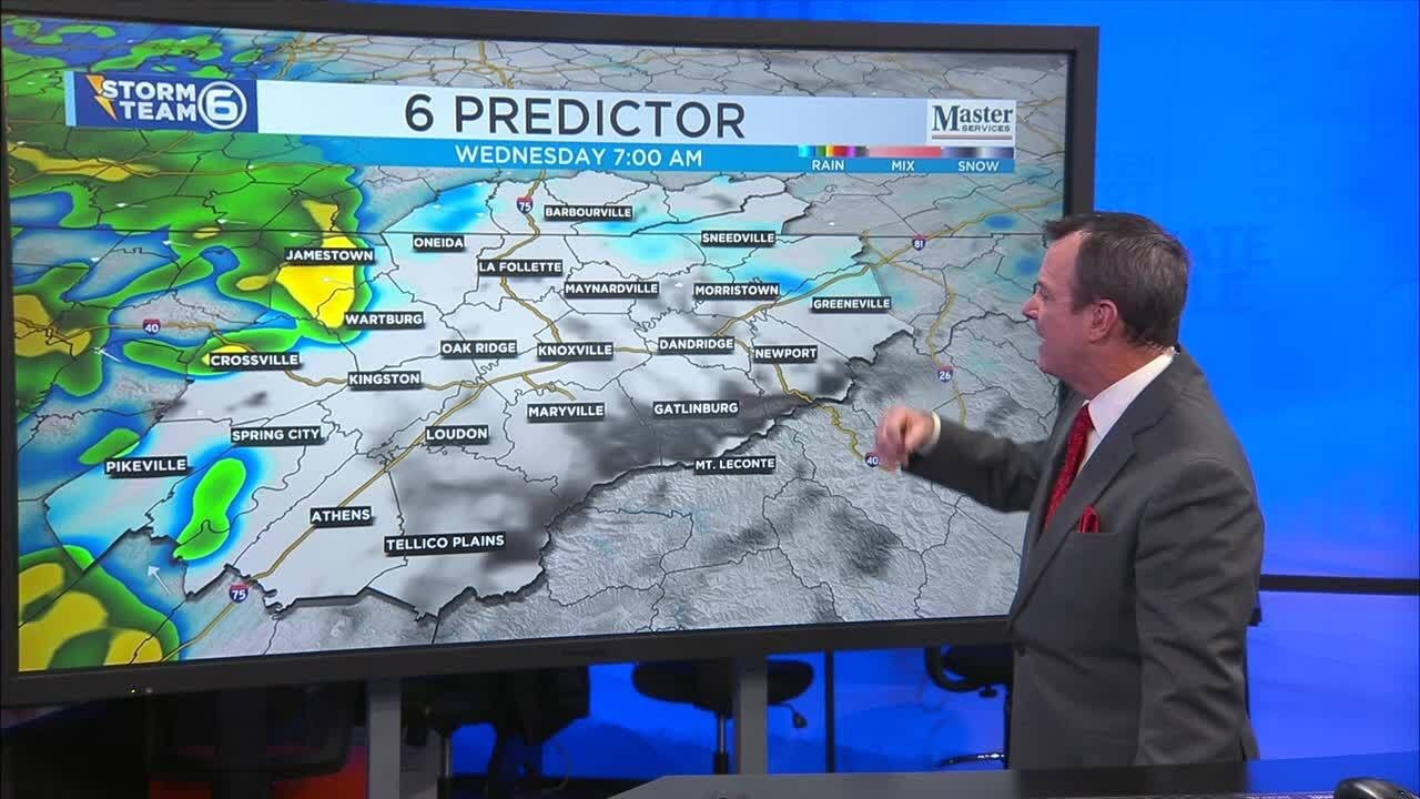 More rain, wind, and cool temperatures Wednesday - YouTube
