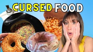 INSANELY SCARY! CURSED FOOD | The CREEPIEST Food Combos That Shouldn’t Exist.. But Do?!
