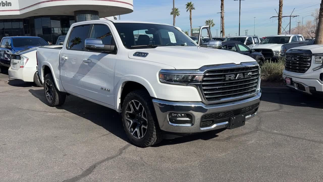 2025 RAM 1500 LARAMIE 4X4 CREW CAB 57 BOX NV Henderson, Las Vegas, Bullhead City, Boulder City,...