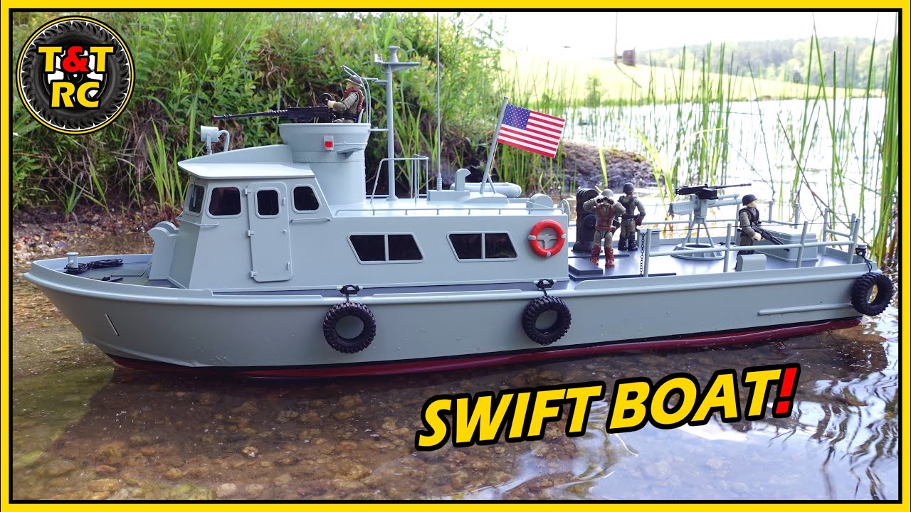 Jungle Cruiser!...Pro Boat PCF Mk1 Swift Patrol Craft Unboxing, Maiden Voyage & Quick Review!