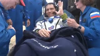 Soyuz MS-23 landing