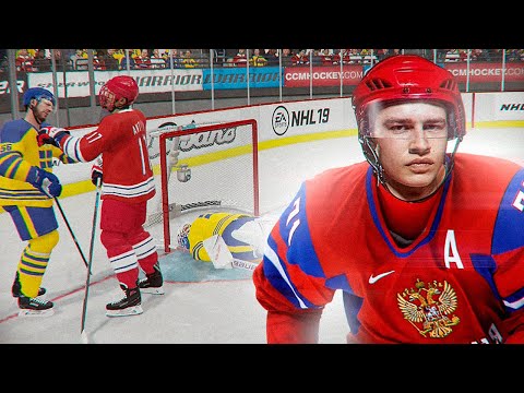 РОССИЯ VS ШВЕЦИЯ - ПОЛУФИНАЛ ЧЕМПИОНАТА МИРА ПО ХОККЕЮ -   МОЛОДЕЖКА - NHL 20