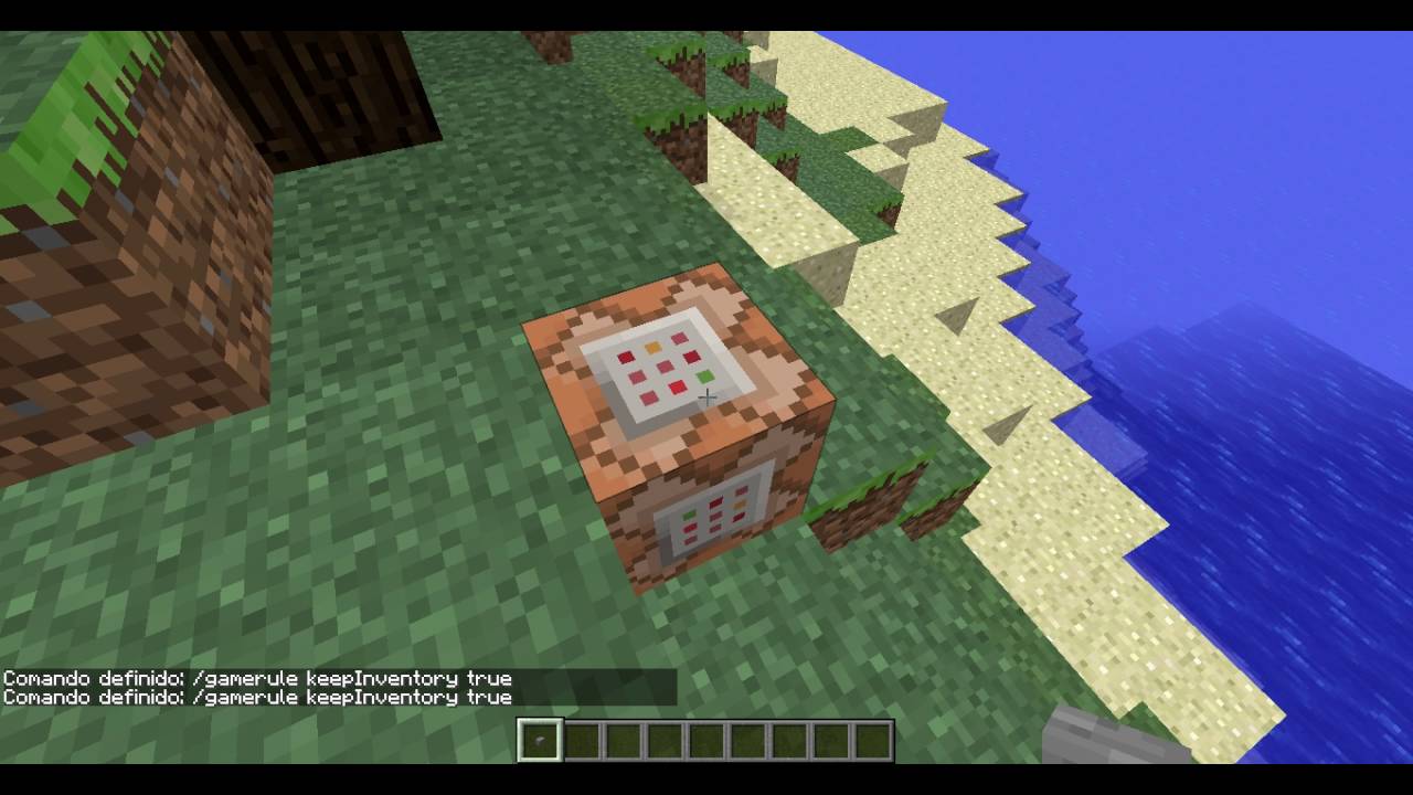 Comando Para No Perder Nada En Minecraft