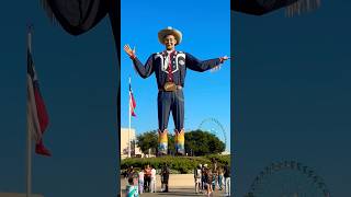 Big Tex. October 1, 2024. Dallas, Tx. Bright Sunny Tuesday at 10:17am. #statefairoftexas #bigtex