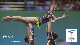 HIGHLIGHTS - 2016 Acrobatic Worlds, Putian (CHN) - Women's Groups - We are Gymnastics!